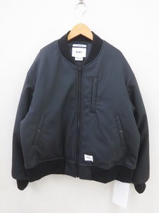 WTAPS ダブルタップス 212BRDT-JKM05 21AW シンセティックレザージャケット　未使用美品　1