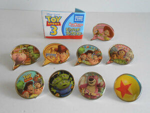 ♯Jua22EBトイ・ストーリーピンバッチコレクション9種TOY STORY3♂TAKARATOMYARTS♀200円〓014615_b