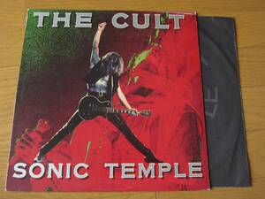 □THE CULT SONIC TEMPLE レアアナログ米盤オリジナル美盤！　両面DMM片面STERLING刻印