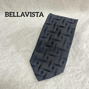 BELLAVISTA ベラビスタ　メンズネクタイ　小物　スーツ　ビジネス　黒系