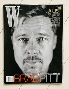 W 2009年2月号/Brad Pitt 洋雑誌 