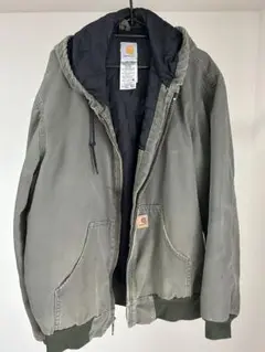 Carhartt カーハート ダックジャケット ジップパーカー パーカー 古着