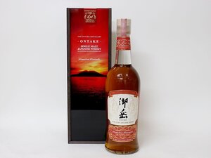 大阪府内限定発送★西酒造 御岳 ファースト エディション 2024 バーボンバレル *箱付［度数:43% 内容量:700ml］