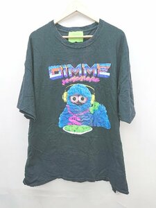 ◇ MILKBOY ミルクボーイ プリント ビックシルエット 半袖 Tシャツ カットソー ブラック マルチ メンズ P