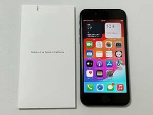 SIMフリー iPhoneSE2 128GB Black シムフリー アイフォンSE 2 第二世代 第2世代 ブラック 黒 softbank docomo au SIMロックなし A2296 88%