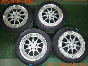 3UPJ=17070918]GTO(Z16A)前期 BLITZ ブリッツ Y-031 WH ホイール 17×8JJ +40 PCD114.3 5穴 4本 中古