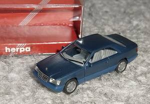 1/87メルセデス ベンツE320 クーペ (W124)ブルメタMercedes Benz