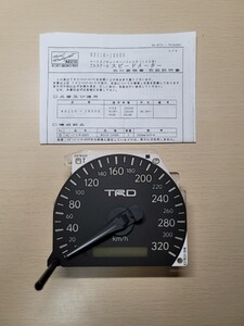 jzx100 gx100 TRD フルスケールメーター