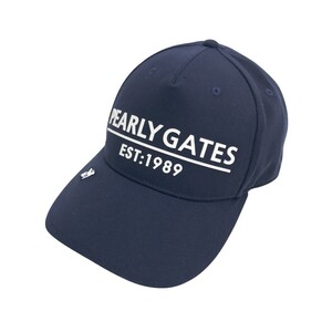 PEARLY GATES パーリーゲイツ 2023年モデル キャップ ネイビー系 FR [240101316188] ゴルフウェア