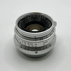 SUMMICRON 35mm f2 1st 第1世代 ズミクロン 8枚玉 LEITZ WETZLAR Leica ライカ Lマウント シリアルナンバー168万番台 1959年 ドイツ製