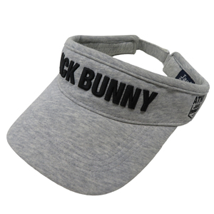 JACK BUNNY ジャックバニー サンバイザー グレー系 FR [240101051674] ゴルフウェア