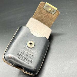 火花確認済 ZIPPO ジッポー 喫煙具 ライター ジッポライター　レザーケース付き b3-22