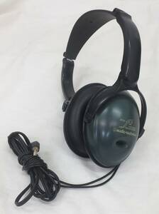 【中古動作品】★audio-technica オーディオテクニカ ヘッドホン ATH-F2 折り畳み式 コンパクト レトロ ヘッドフォン