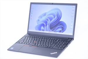 即配 美品 Windows11 Office2019 11世代Corei5 バッテリー良好 Lenovo ThinkPad E15 Gen2 i5-1135G7 8G 256G 15.6FHD