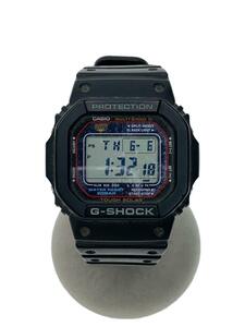 CASIO◆ソーラー腕時計・G-SHOCK/デジタル/BLK