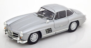 minichmaps 1/18 Mercedes Benz 300 SL (W198) Gullwing 1954 silver　メルセデス　ベンツ　ミニチャンプス