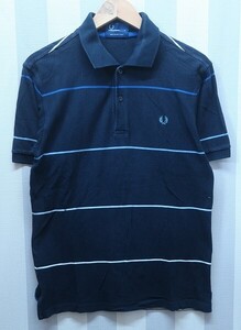 2-9633A/FRED PERRY 半袖鹿の子ポロシャツ フレッドペリー 送料200円