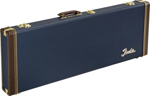 Fender フェンダー エレキギター ハードケース CLASSIC SERIES WOOD CASE ストラトキャスター　テレキャスター NAVY BLUE　ネイビーブルー