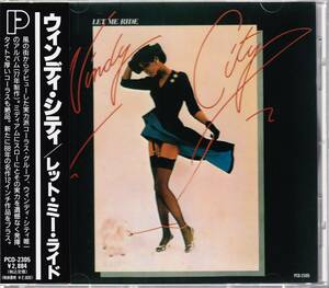 CD　帯付　WINDY CITY/ウィンディ・シティ　Let Me Ride/レット　ミー　ライド　セクシージャケ　美脚