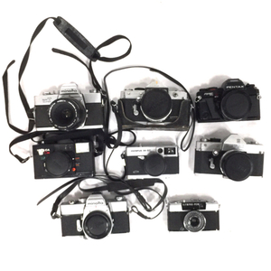 OLYMPUS-35 EC/MINOLTA SR T SUPER/OLYMPUS-PEN EE-3 等 含む フィルム カメラ まとめ セット