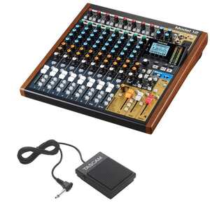 ★TASCAM タスカム Model 12 ミキサー/レコーダー + フットスイッチ/RC-1F★新品送料込