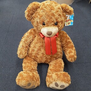 未使用 TEDDY BEAR テディベア ラージベア くま ぬいぐるみ タグ付き 全長約70cm　み