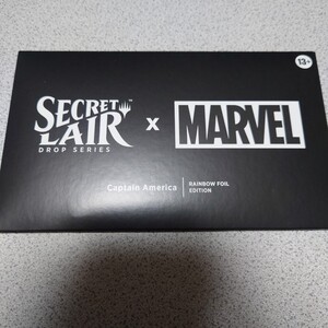 MTG SLD Captain America 英語foil Secret lair MARVEL RAINBOW FOIL EDITION 1パック 未開封 即決