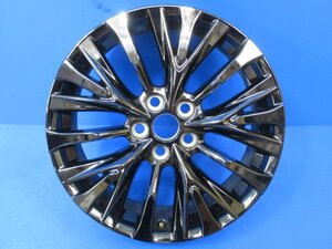 軽傷 ヴェルファイア 40 純正 19X7J +40 PCD120 5穴 19インチ ホイール 1本 ダークスパッタリング (g095397)