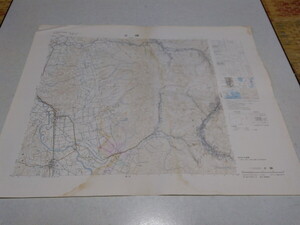 ◆　夕張　北海道　古地図　1/5万　昭和43年10月　国土地理院　※管理番号 ocz142