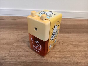 当時物 レトロ SANRIO サンリオ POCHACCO ポチャッコ 鉛筆削り 手動 文房具 中古 保管 現状品 k1215