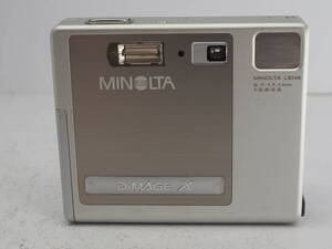 ★バッテリー欠品★動作未確認★ ミノルタ MINOLTA DiMAGE X ジャンク ＃A1689