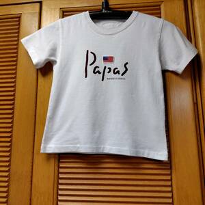 パパス　キッズ　半袖Tシャツ120