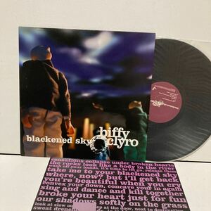 LP BIFFY CLYRO Blackened Sky 2002 UK BEGGARS BANQUET BBQLP226