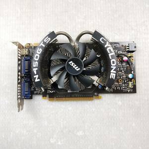 【中古パーツ】MSI N450GTS MiniHDMI/DVI/DVI グラフィックポード /ビデオカード PCI-E ■XK751-2