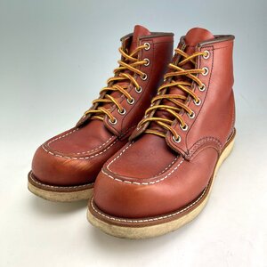 復刻 犬タグ REDWING 8875 レッドウィング アイリッシュセッター ブーツ 赤茶 オロラセット モックトゥ US7.5E 25.5cm