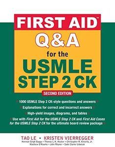 [A11295331]First Aid Q & A for the USMLE Step 2 CK (First Aid USMLE) [ペーパーバ