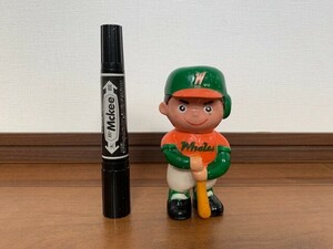 昭和レトロ 太陽神戸銀行 プロ野球貯金箱 大洋ホエールズ WHALERS ソフビ人形 貯金箱 フィギュア WHALES ★10円スタート★