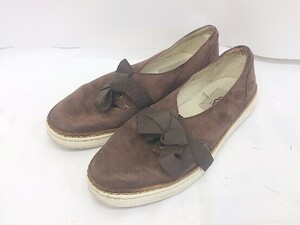 ◇ UGG アグ CARILYN カリリン スニーカー シューズ サイズ22.5cm ダークブラウン レディース E