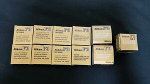 ニコン Nikon F3用 ファインダースクリーン 焦点板 接眼補助レンズ アイピース　等　まとめて　11点　現状品 