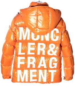 モンクレール フラグメント FRAGMENT HIROSHI FUJIWARA ダウンジャケット オレンジ　MONCLER GENIUS 国内正規品 #A8