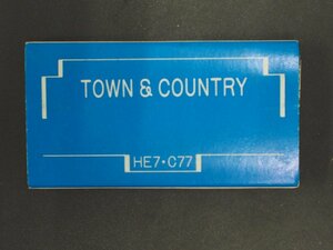 オリエント ORIENT オールド クォーツ 腕時計用 取扱説明書 Cal: HE7 C77 TOWN&COUNTRY