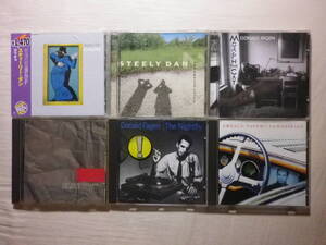 『Steely Dan ＆ Donald Fagen アルバム6枚セット』(Gaucho,Two Against The Nature,Morph The Cat,A Decade Of,The Nightfly,Kamakiriad)