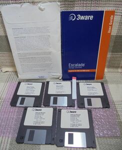 3ware Escalade　5000 and 6000 series　ユーザーガイド＆フロッピーディスク（Windows）