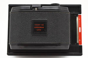 【美品】ホースマン ロールフィルムバックホルダー Horseman Roll Film Back Holder 6x7/120 Type 452 #221