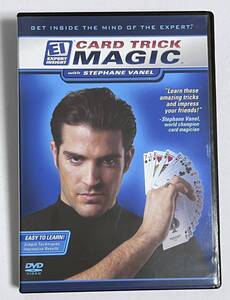 DVD　Card Trick Magic by Stephane Vanel カードマジック 手品 トリック レクチャー ステファン・ヴァネル