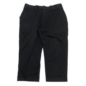 ★ リー/LEE SURES 34266 クロップドパンツ チノパン【M】黒MENS/127