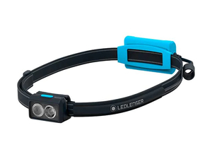 レッドレンザー(LED LENSER) LEDヘッドライト NEO3 Black/Blue 高輝度 ヘッドランプ 防滴 防水 IP54 可動式