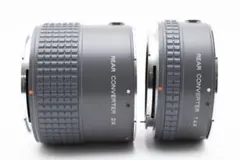 極上品 PENTAX 67 リアコンバーター 2X 1.4X 2個セット カメラ