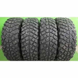 ヨコハマ GEOLANDAR M/T 109Q 日本製 31x10.50R15 4本SET◆2003年製スパイクタイヤ◆中古 ピン抜けあり◆白石区手渡し可◆6013002C12SK20