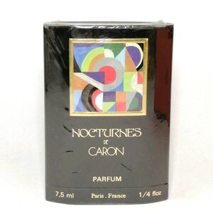 23 106 Φ 【 CARON 】 7.5ml 未開封 NOCTURNES キャロン ノクチューン PARFUM パルファム BT ボトル 香水 フレグランス